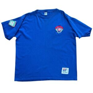Vintage 1992 The Game Chicago Cubs MLB Baseball Collectors Series T-shirt LRG